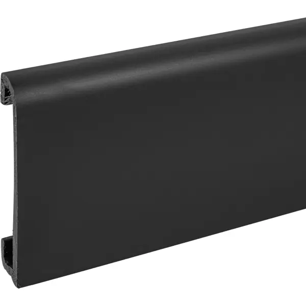 Плинтус напольный Atrium РМ полистирол цвет черный 2000x16x80 мм плинтус напольный пвх 80 мм x 2 18 м матовый