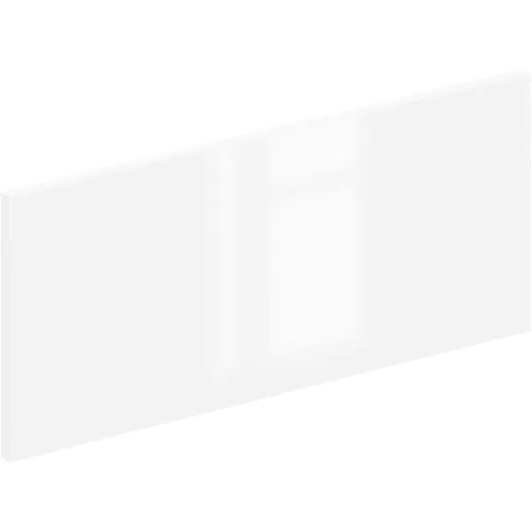ящик delinia id 76 8x9 4x48 см металл серый Фасад для кухонного шкафа Аша 59.7x25.3 см Delinia ID ЛДСП цвет белый