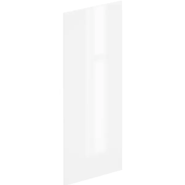 фото Фасад для кухонного шкафа аша 39.7x102.1 см delinia id лдсп цвет белый