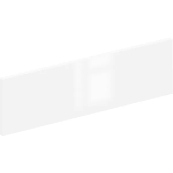 Фасад для кухонного ящика под духовку Аша 59.7x16.7 см Delinia ID ЛДСП цвет белый ручка для ящика левша