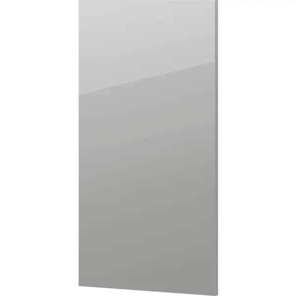 Фасад для кухонного шкафа Аша грей 32.8x76.5 см Delinia ID ЛДСП цвет светло-серый фальшпанель для шкафа delinia id аша грей 37x102 4 см лдсп светло серый