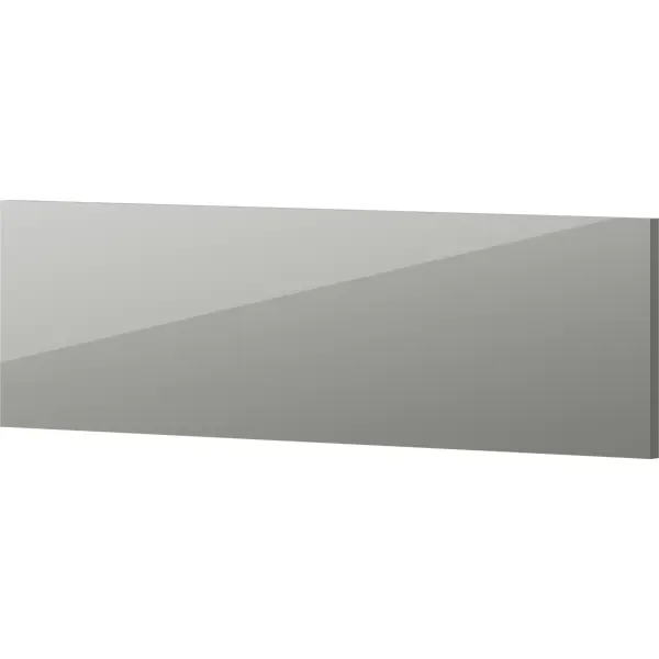 Фасад для кухонного ящика Аша грей 79.7x12.5 см Delinia ID ЛДСП цвет светло-серый олмеко шкаф многоцелевого назначения прага 2 фасад лдсп таксония диамант серый