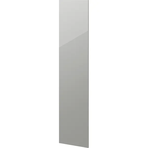 фасад для кухонного шкафа рошаль 39 7x102 1 см delinia id лдсп рошаль Фасад для кухонного шкафа Аша грей 14.7x102.1 см Delinia ID ЛДСП цвет светло-серый