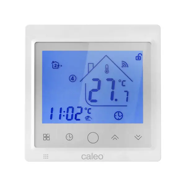 Терморегулятор Caleo C936 WIFI белый 3a 110 230v недельный программируемый жк дисплей с сенсорным экраном электрическое отопление термостат регулятор для комнатной температуры