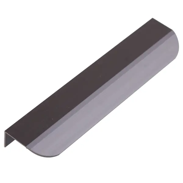 Ручка накладная мебельная Мура 160 мм цвет матовый черный ручка накладная мебельная мура 160 мм матовый