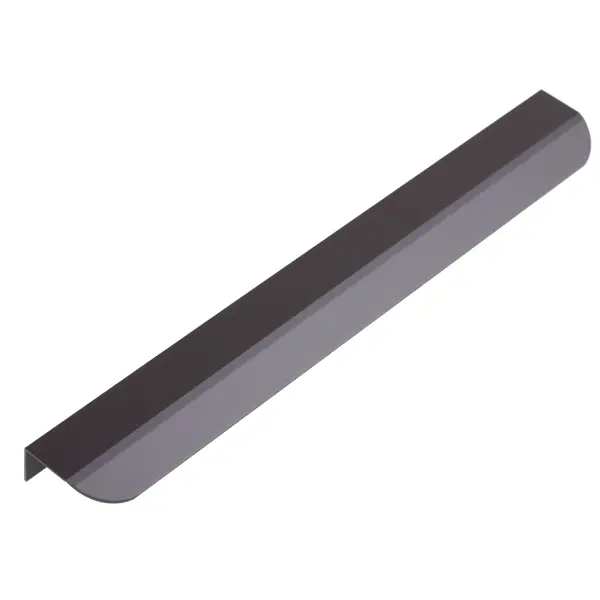 Ручка накладная мебельная Мура 288 мм цвет матовый черный ручка накладная мебельная inspire мура 160 мм бронза
