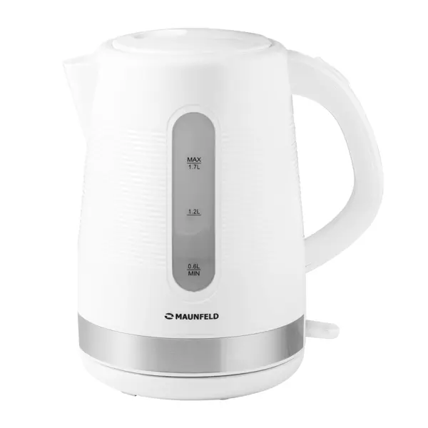 Электрический чайник Maunfeld MGK-631W 1.7 л пластик цвет белый сигнал звуковой белый c11474c