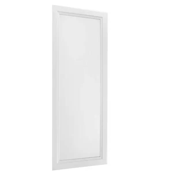 Фасад со стеклом Реш 39.7x102.1 см Delinia ID МДФ цвет белый дверь для бани со стеклом 43 129 поленница 2 190×70см коробка из осины