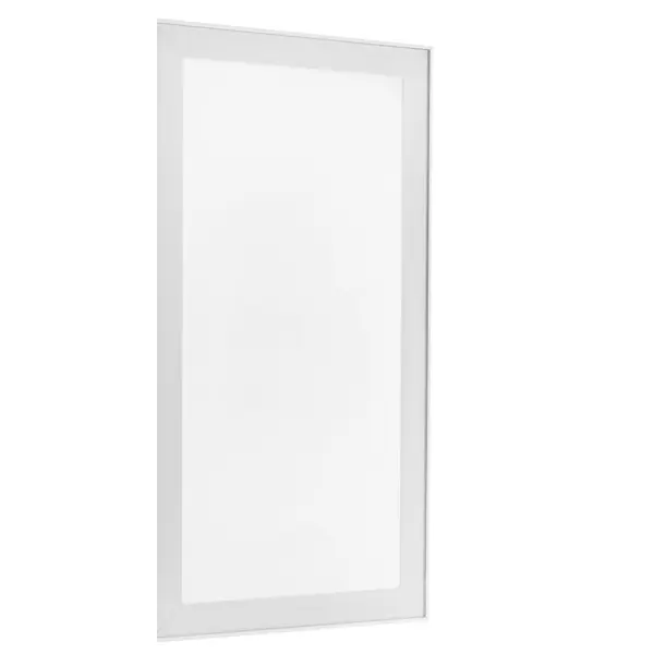 Фасад со стеклом Вельск 39.7x76.5 см Delinia ID цвет белый дверь для бани со стеклом 40 60 полок 190×70см коробка из осины