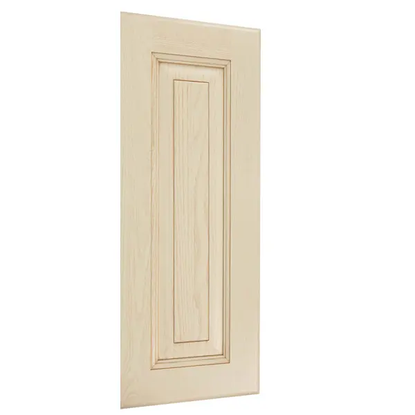 фото Дверь для шкафа delinia id невель 33.3x76.5 см массив ясеня цвет кремовый