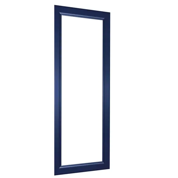 Фасад со стеклом Реш 39.7x102.1 см Delinia ID МДФ цвет синий дверь для бани со стеклом 40 60 банька у реки 1 бронза 170×70см коробка из осины