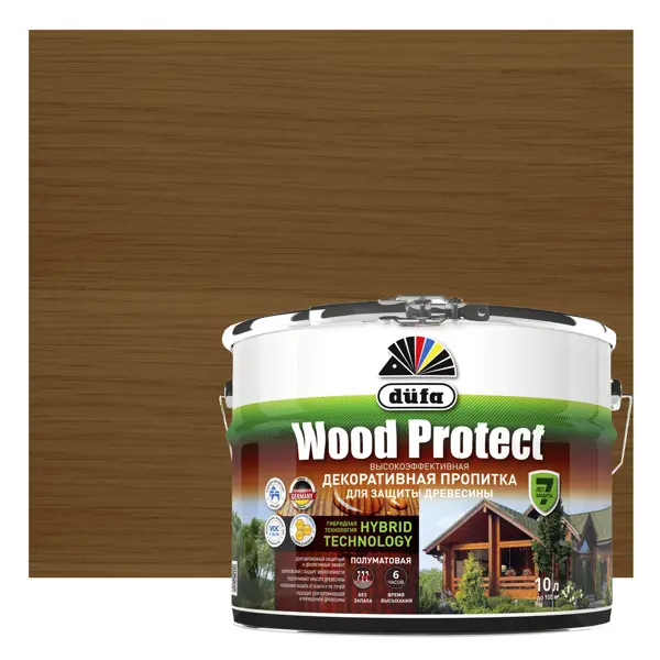 Антисептик Wood Protect цвет тик 2.5 л