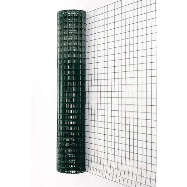  сварная цинк+ПВХ зеленая 50x50 d-2.2 мм 1.8x15м по цене 8676 ₽/шт .
