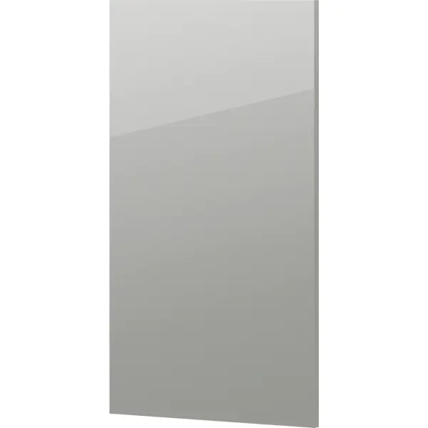 Фасад для кухонного шкафа Аша грей 59.7x102.1 см Delinia ID ЛДСП цвет светло-серый