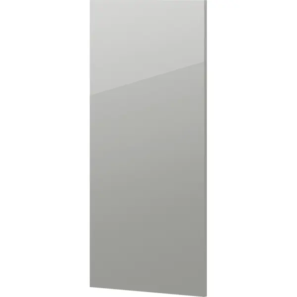Фальшпанель для шкафа Delinia ID Аша грей 37x102.4 см ЛДСП цвет светло-серый карниз delinia id аша грей 4x220 см лдсп серый