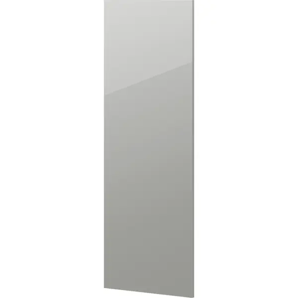 Фальшпанель для шкафа Delinia ID Аша грей 58x214.4 см ЛДСП цвет светло-серый