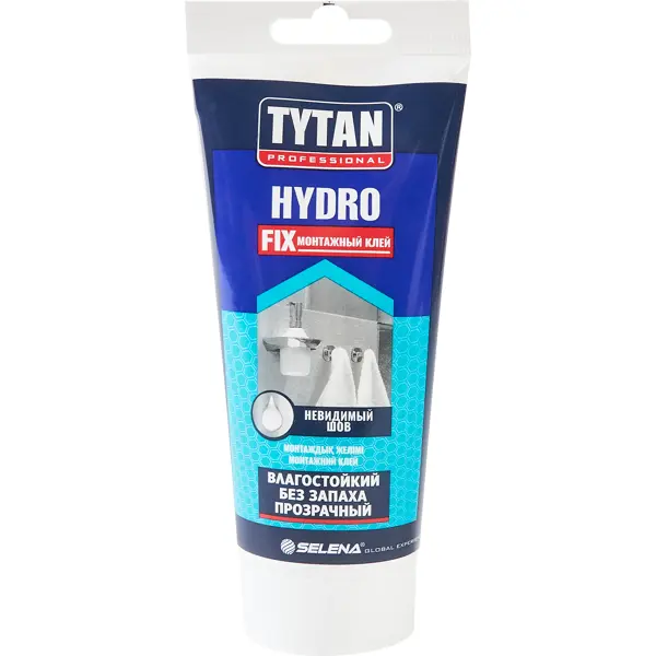 Клей монтажный Tytan Hydro Fix универсальный 150 мл монтажный каучуковый клей tytan