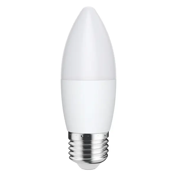 Лампочка светодиодная Lexman свеча E27 750 лм нейтральный белый свет 7 Вт лампочка светодиодная ресанта ll r c37 7w 230 4k e14 свеча 7вт нейтр е14 76 1 7