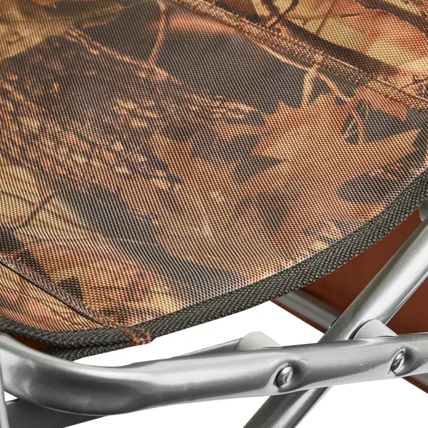 фото Кресло nika haushalt кс1/хк складное 75x50 см металл хайнт-коричневый без бренда