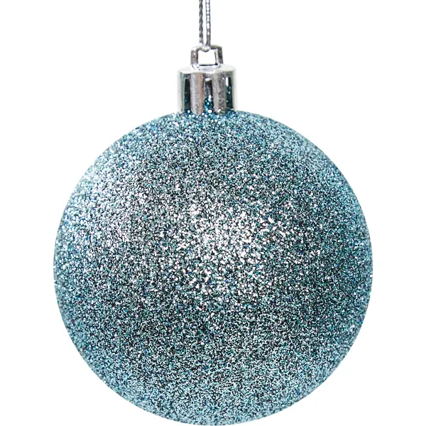 Набор новогодних шаров Christmas ø6 см цвет синий 18 шт. набор новогодних шаров christmas ø5 6 см белый 25 шт