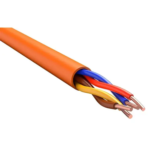 Кабель ITK КПСнг(А)-FRLS 1х2х0.50 цвет оранжевый кабель сетевой ugreen nw102 60545 cat 6 8 core u utp ethernet cable 1 5м