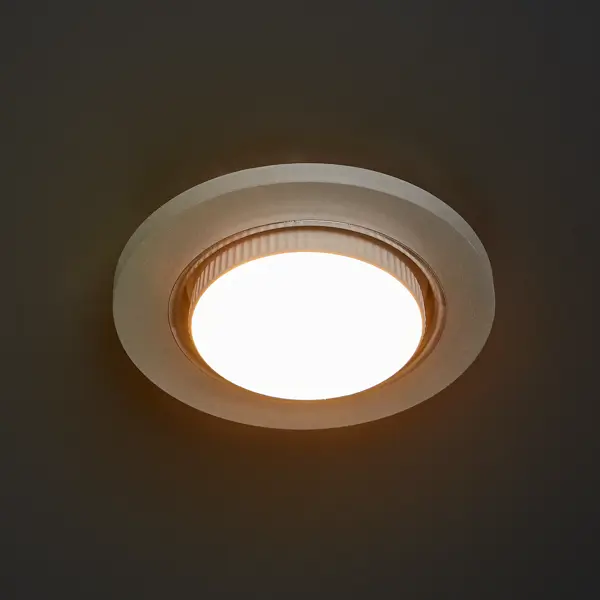 Спот встраиваемый Inspire Pagolle светодиодный под отверстие 90 мм цвет белый спот escada 1137 2a chrome