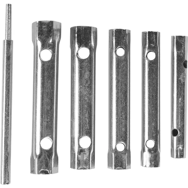 Набор ключей торцевых 3844 8-17 мм, 6 предметов набор инструмента монтажа демонтажа задних сайлентблоков 13267215 opel vauxhall aist