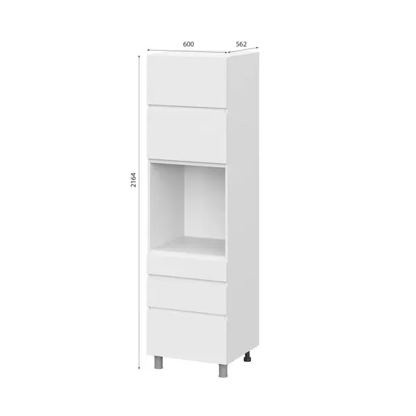 Кухонный шкаф под духовку 720x900x560