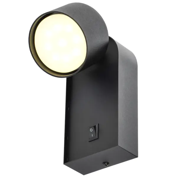 Спот поворотный IEK 4041 1 лампа 2 м² цвет черный спот поворотный basic 1 лампа 2 5 м² цвет серебристый
