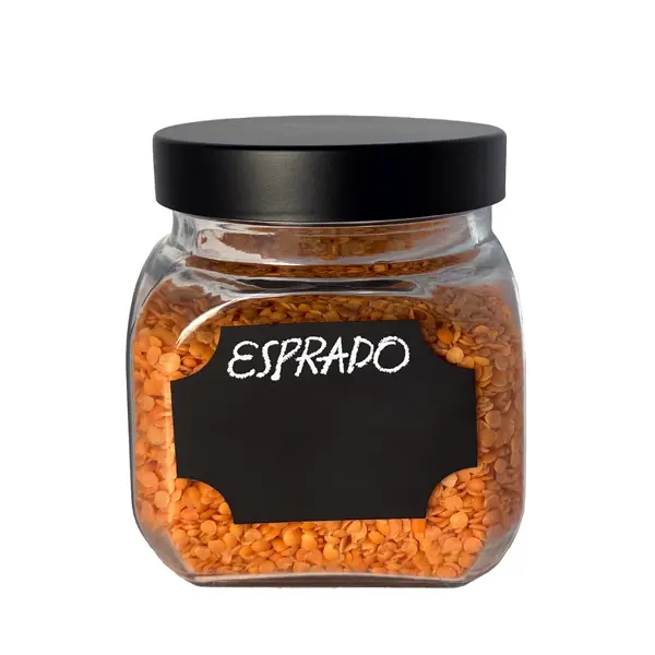 Банка для сыпучих продуктов Esprado Fresco 700 мл стекло цвет прозрачный банка стеклянная то 82 v2 0 л ø13 2 h20 7 см