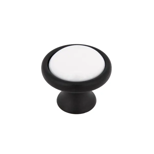 Ручка-кнопка мебельная Stampa ЦАМ цвет графит кнопка металлическая oxion винт серебристый