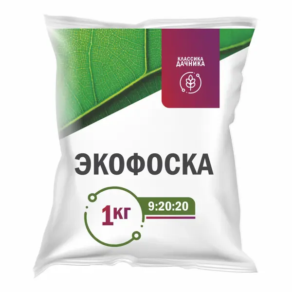 Экофоска Npk-Плюс 9-20-20 1 кг удобрение нутривант плюс овощной 6 18 37 100 г