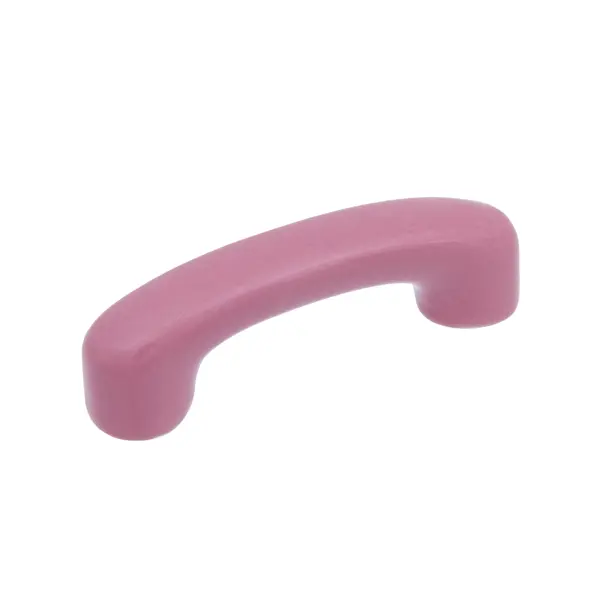 Ручка-скоба Porcellana ЦАМ 64 мм цвет розовый ручка скоба cappio цинк м о 128 мм хром