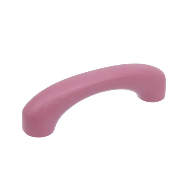 Ручка-скоба Porcellana ЦАМ 128 мм цвет розовый ручка для сумки с карабинами 60 ± 1 см × 2 см нежно розовый