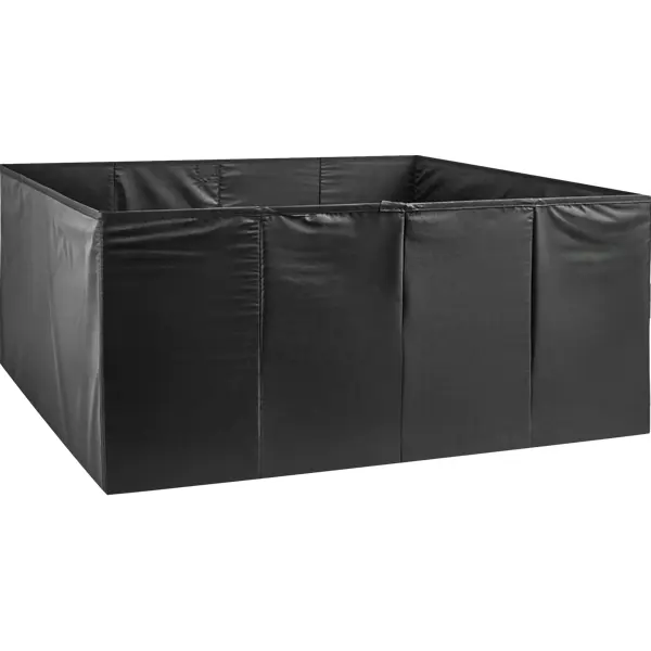 Короб для хранения без крышки полиэстер 52x55x25 черный мешок для утилизации живой ёлки или хранения искусственной кзнм lm15444309