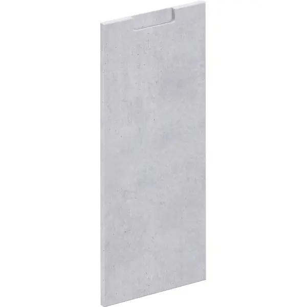 фото Фасад для кухонного шкафа берлин 32.9x76.5 см delinia id мдф цвет серый