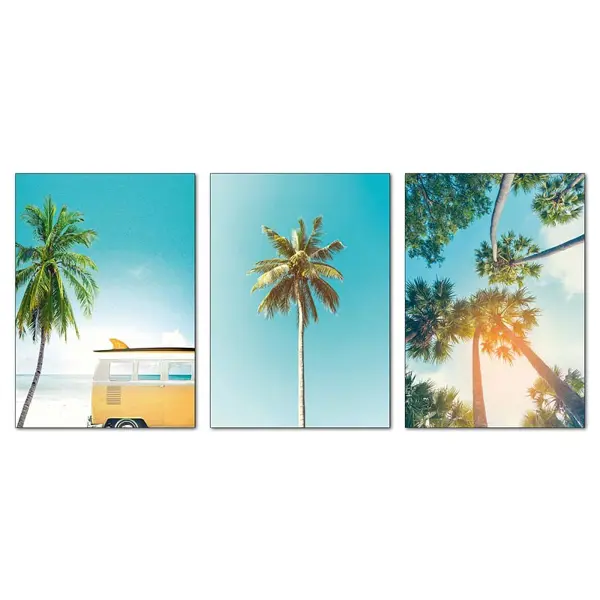 Набор постеров Солнечный пляж 30x40 см