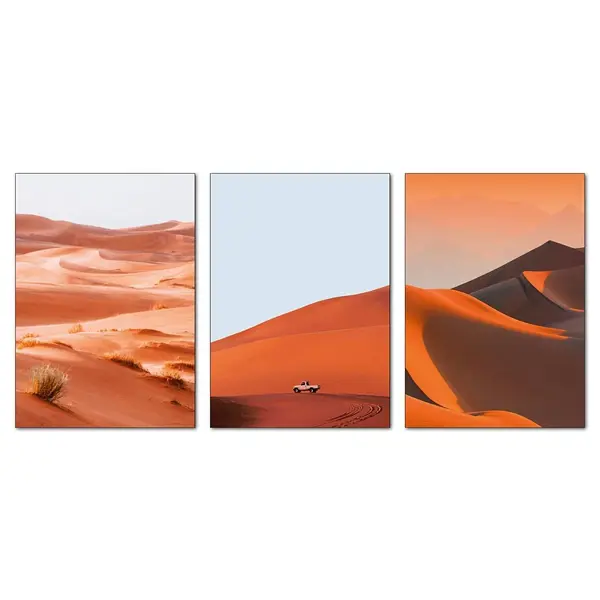Набор постеров Пески пустыни 39x49 см зыбучие пески как пересечь пустыню перемен