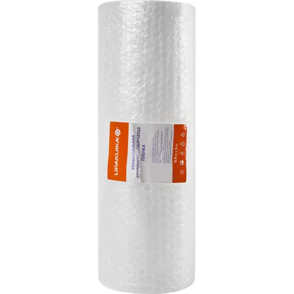 Пленка воздушно-пузырчатая Упакуйка 0.4x5 м полиэтилен пузырчатая пленка pack innovation