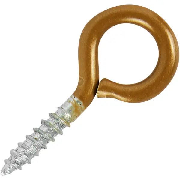 Шуруп-кольцо 3.5x35 мм, сталь RAL1036 4 шт. кольцо керамическое для салфеток ок 5 5×5×6 см жёлтый