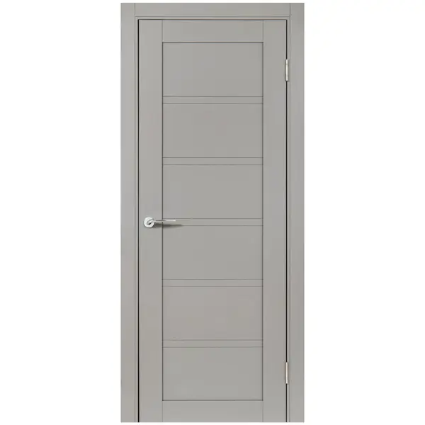 Дверь межкомнатная глухая с замком и петлями в комплекте Легенда-28.1 70x200 мм полипропилен цвет дакота вуд