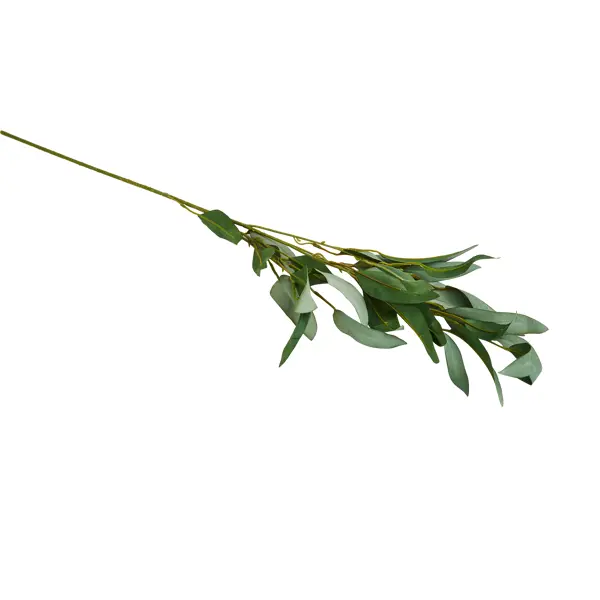 Искусственная ветка Листья 91.5 см полиэстер цвет зеленый изделие декоративное ветка 50х1х92 см