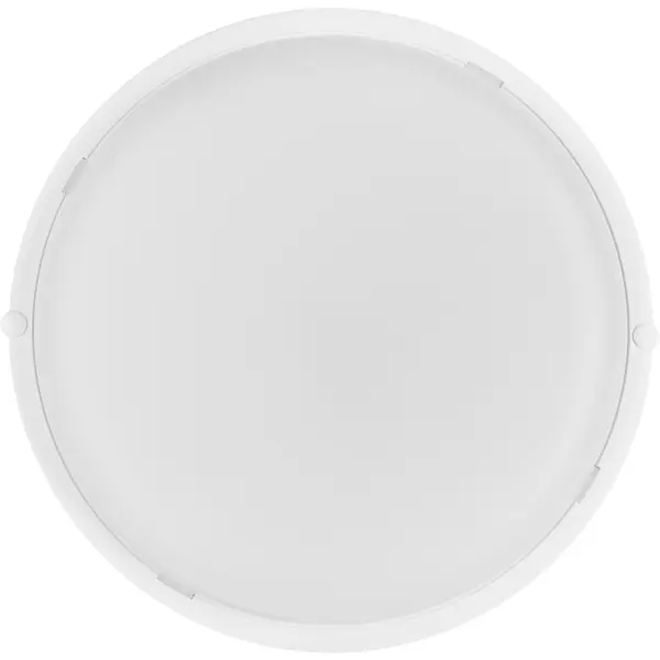 фото Светильник жкх светодиодный онлайт 90 340 20 вт ip65 круг цвет белый, накладной