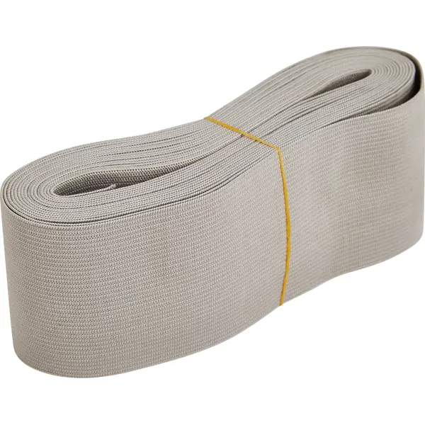 Лента эластичная Standers 60 мм x 5 м цвет серый tomshoo pull up assist band эластичная лента для упражнений по пауэрлифтингу эластичные ленты для упражнений с сумкой для переноски