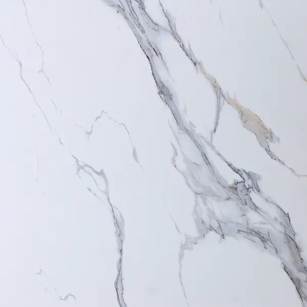 Стеновая панель ПВХ Мрамор белый 2440x1220x2 мм 2.98 м² валик decor структурный поролоновый горошек для создания фактурного рисунка 180 мм