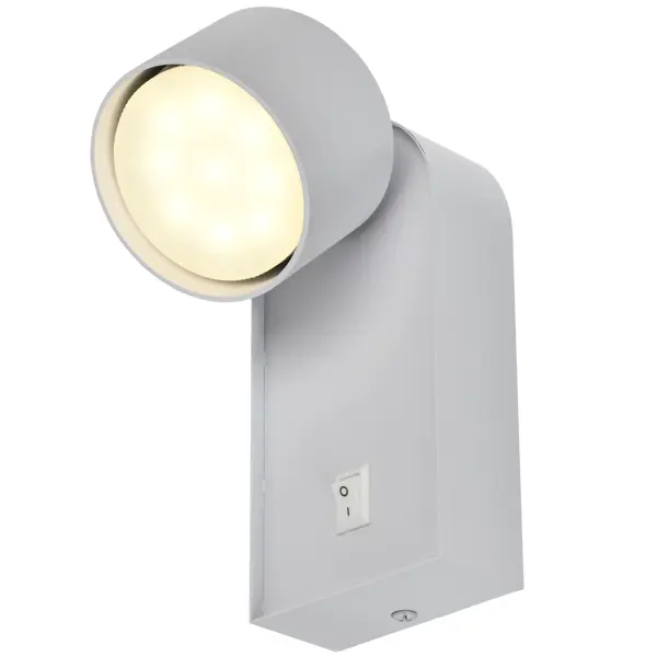 Спот поворотный IEK 4041 1 лампа 2 м² цвет белый спот поворотный basic 1 лампа 2 5 м² цвет серебристый