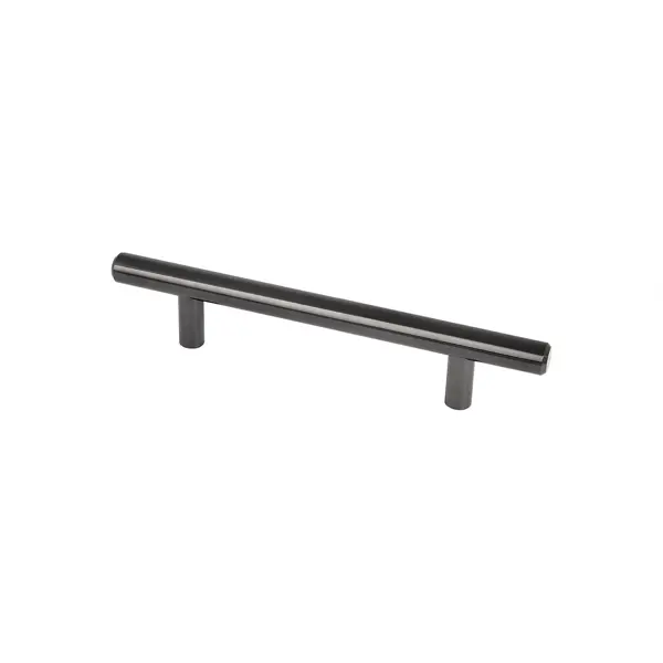 Ручка-рейлинг мебельная Prz металл D12 96 мм цвет черный никель ручка рейлинг inspire sara 160 мм никель