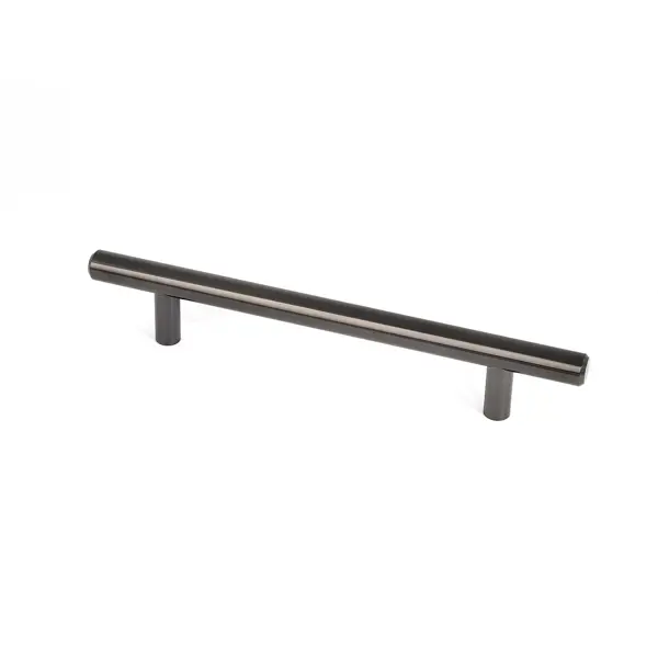 Ручка-рейлинг Prz металл D12 128 мм цвет черный никель