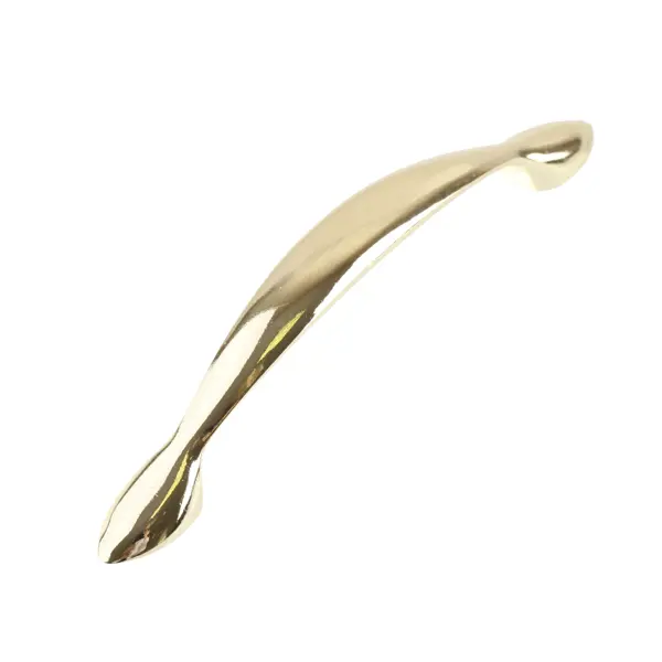 Ручка-скоба мебельная 96 мм, цвет золото ручка защёлка apecs 0891 05 gм пустая матовое золото
