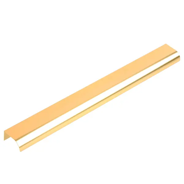 Ручка накладная мебельная 400 мм, цвет золото ручка накладная мебельная 160 мм золото